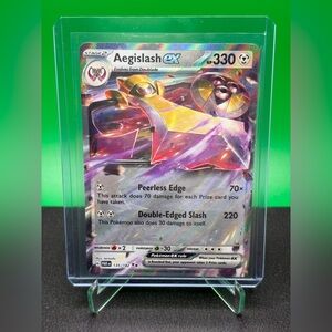 Pokemon Aegislash EX Trading Card - Paradox Rift